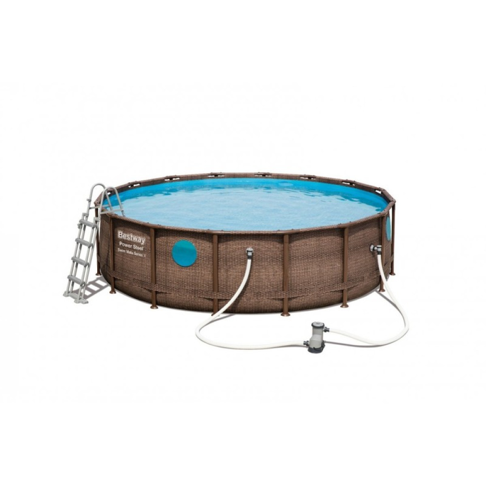 Bestway Power Steel Swim Vista 488 x 122 cm 56725