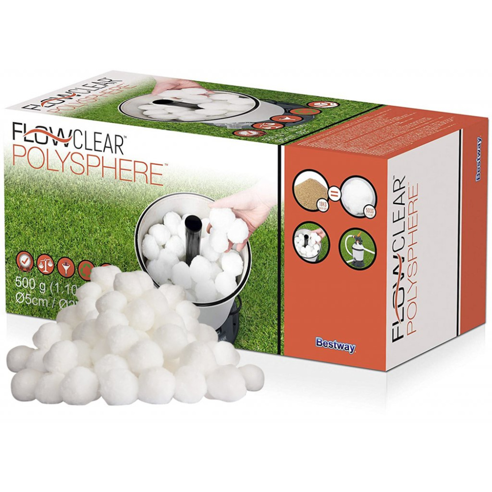 BESTWAY 58475 Flowclear Polysphere filtračná náplň 500g